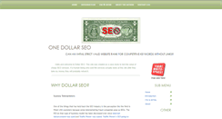 Desktop Screenshot of dollarseo.com