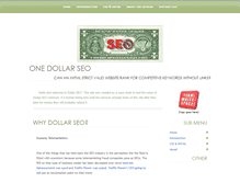 Tablet Screenshot of dollarseo.com